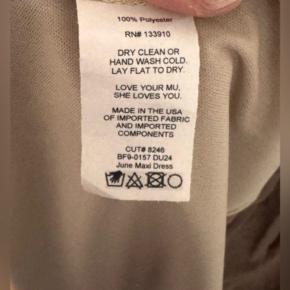 Show Me Your MuMu June Maxi Chiffon in Dune - Picture 7 of 7